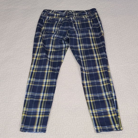 Wild Fable Tartan Plaid casual pull on pants size 32 - Picture 11 of 12